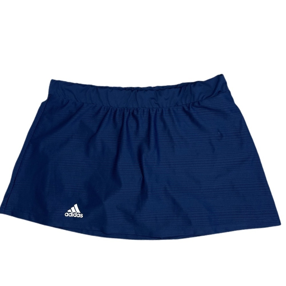 ✅ ADIDAS Tennis Skort Navy Blue Climalite Size L